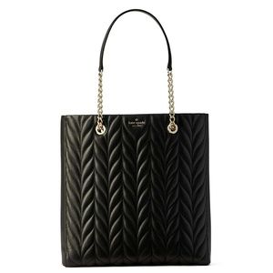 Authentic KATE SPADE ♠️ NWOT Briar Lane Quilted Slim North South Tote/Like New